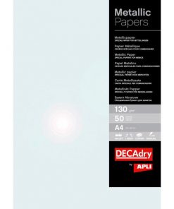 Metalický papier APLI A4 perlová, 130g, 50 hárkov