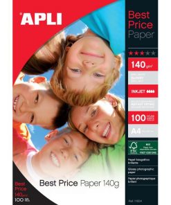 Fotopapier APLI A4 Best Price lesklý, 140g, 100 hárkov