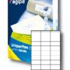 Etikety univerzálne 70x35mm Agipa A4 500 hárkov