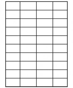 Etikety univerzálne 52,5x29,7mm Agipa A4 100 hárkov