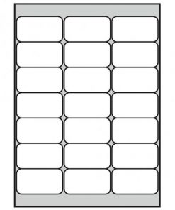 Etikety univerzálne 63,5x38,1mm Agipa A4 100 hárkov
