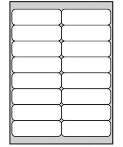 Etikety univerzálne 99,1x33,9mm Agipa A4 100 hárkov