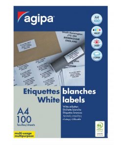 Univerzálne etikety biele 100 hárkové