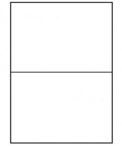 Etikety univerzálne 210x148,5mm Agipa A4 100 hárkov