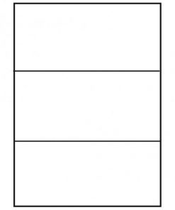 Etikety univerzálne 210x99mm Agipa A4 100 hárkov