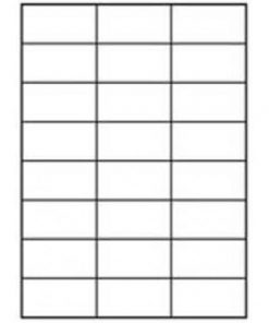 Univerzálne etikety biele odnímateľné