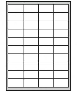 Etikety univerzálne 48,5x25,4mm Agipa A4 100 hárkov