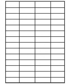 Etikety univerzálne 52x21,2mm Express Agipa A4 100 hárkov