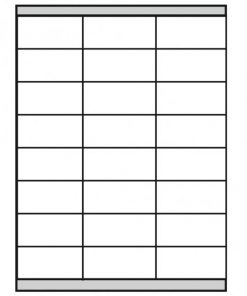 Etikety univerzálne 70x33,8mm Agipa A4 100 hárkov