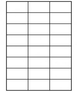 Etikety univerzálne 70x37mm Express Agipa A4 100 hárkov