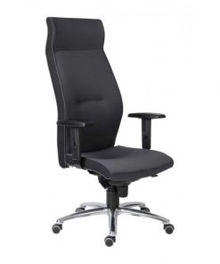 Kancelárske záťažové kreslo Lei 1824 SYN BN7 čierne + podrúčky