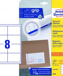 Etikety univerzálne 97x67,7mm Avery A4 25+5 hárkov