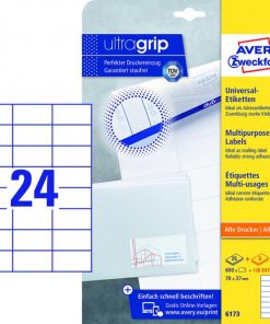 Etikety univerzálne 70x37mm Avery A4 25+5 hárkov