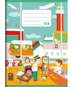 Zošit 513 A5 10 listov linajkový