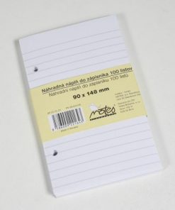 Náplň do karisbloku A6 100 listov s linajkami