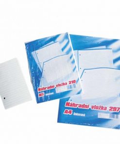 Náplň do karisbloku A4 100 listov s linajkami
