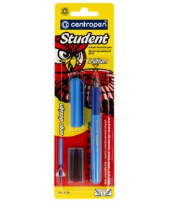 Plniace pero Centropen Student modré