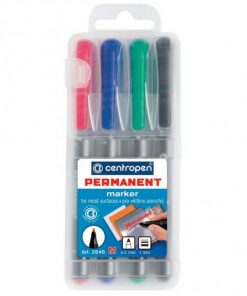 Sada permanentných popisovačov Centropen 2846/4S