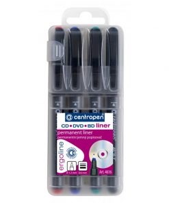 Sada popisovačov na CD/DVD/BD Centropen 4616/4
