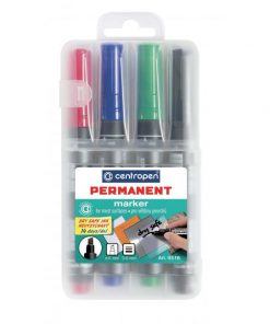 Sada permanentných popisovačov Centropen 8516/4S