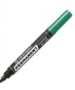 Permanentný popisovač Centropen 8516 nevysychajúci zelený
