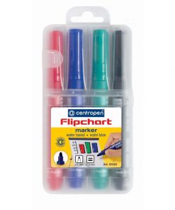 Sada popisovačov na flipchartové bloky Centropen 8550/4S