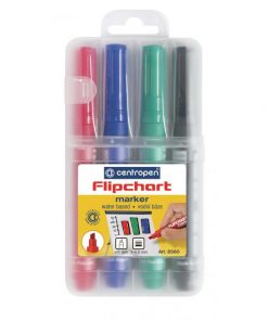 Sada popisovačov na flipchartové bloky Centropen 8560/4S