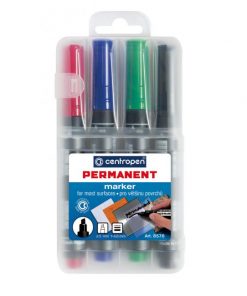 Sada permanentných popisovačov Centropen 8576/4S