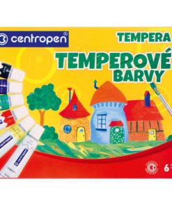 Temperové farby Centropen 6 farieb 12ml