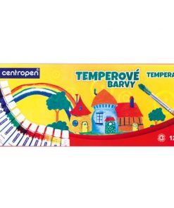 Temperové farby Centropen 12 farieb 12ml