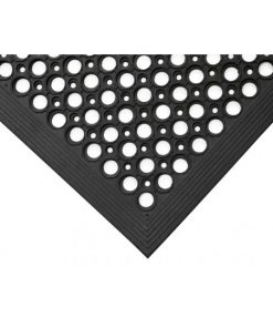 Rohož exteriérová pryžová Rampmat 80x120cm čierna