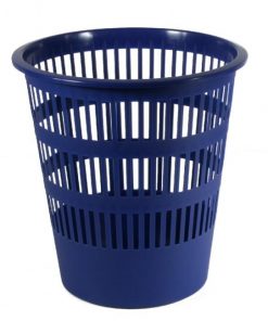 Kôš plastový rebrovaný 12 ℓ modrý