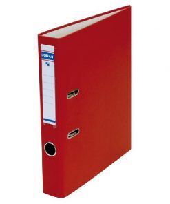 Zakladač pákový DONAU Master, kartón a fólia, A4/50 mm, červený