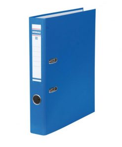 Zakladač pákový DONAU Master, kartón a fólia, A4/50 mm, modrý