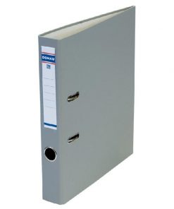 Zakladač pákový DONAU Master, kartón a fólia, A4/50 mm, sivý