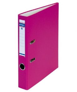 Zakladač pákový DONAU Master, kartón a fólia, A4/50 mm, ružový