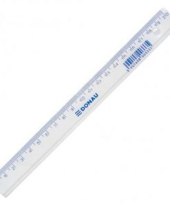 Pravítko DONAU 20cm transparentné
