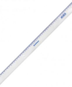 Pravítko DONAU 50cm transparentné