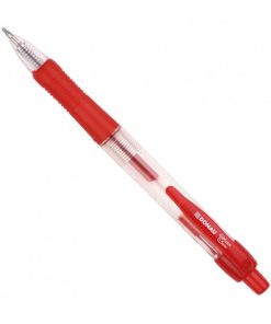 Roller gélový klikací DONAU červený