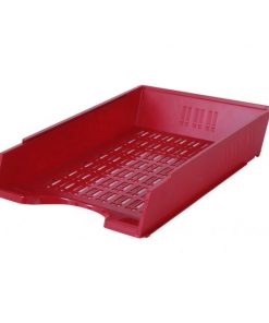 Odkladač rebrovaný červený