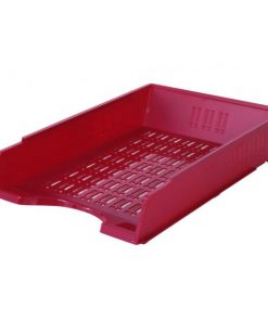 Odkladač rebrovaný bordový