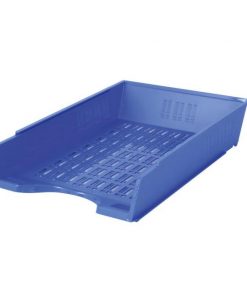 Odkladač rebrovaný modrý