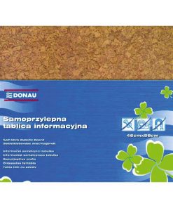 Samolepiaca nástenka 58x46cm hnedá DONAU