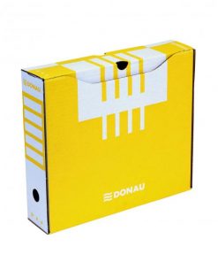 Archívny box DONAU 80mm žltý