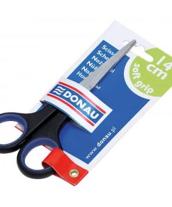 Nožnice DONAU Soft grip 14cm modré