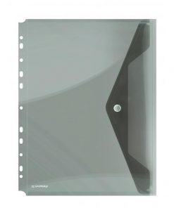 Plastový obal A4 s cvočkom a eurodierovaním DONAU dymový