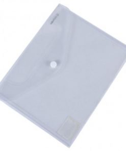 Plastový obal C5 s cvočkom DONAU priehľadný