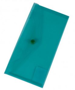 Plastový obal DL s cvočkom DONAU zelený