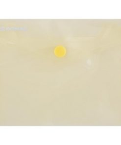 Plastový obal A6 s cvočkom DONAU žltý