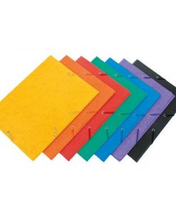 Prešpánový obal s gumičkou DONAU oranžový